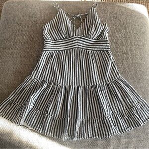 American Eagle striped cotton babydoll sundress